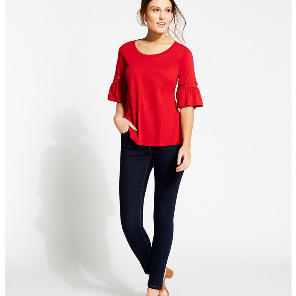 NWT! Michael Kors Selma Straight Jeans